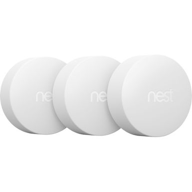 image of Google - Nest Temperature Sensor (3-Pack) - White with sku:bb20987964-6221359-bestbuy-nest