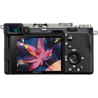 Back Zoom. Sony - Alpha 7C Full-frame Mirrorless Camera - Silver