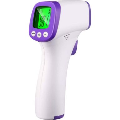 image of Aluratek - Non-Contact Digital Infrared FDA Class II Thermometer - Whte with sku:bb21606114-6420320-bestbuy-aluratek
