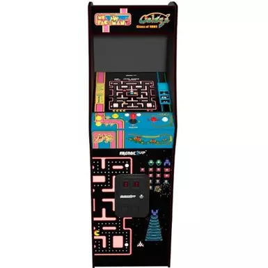 image of Arcade1up Class of 81 Ms. Pac-Man/Galaga Deluxe Arcade Game with sku:bb22113756-bestbuy