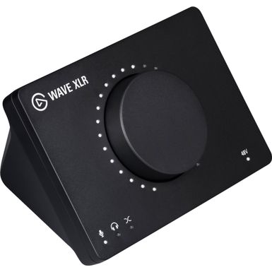 image of Elgato - Wave XLR - XLR/USB-C Microphone Interface & Digital Mixing Solution - Black with sku:bb21804444-6471619-bestbuy-elgato