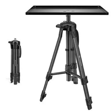 image of Vankyo - TP20 Aluminum Tripod Projector Stand - Black with sku:bb21980812-bestbuy