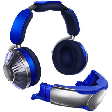 image of Dyson Zone headphones with air purification - Ultra Blue/Prussian Blue with sku:bb22115004-6538696-bestbuy-dyson