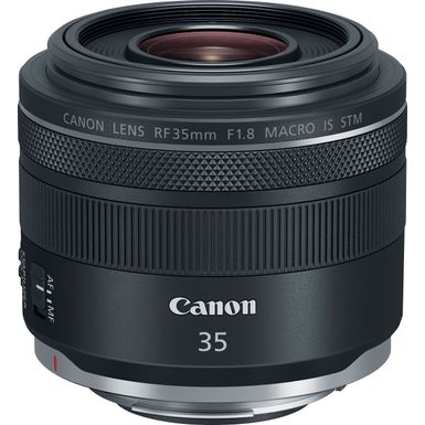 image of Canon - RF 35mm F1.8 Macro IS STM Macro Lens for EOS R Cameras with sku:bb21098373-6298190-bestbuy-canon