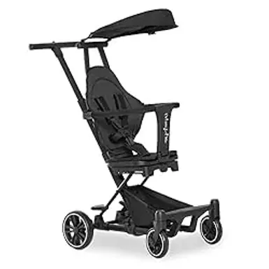 image of Dream On Me Drift Rider Baby Stroller with Canopy, Lightweight Umbrella Stroller with Compact Fold, Sturdy Design, 360 Degree Angle Rotation Travel Stroller, Black with sku:b09nqcrh2m-amazon