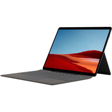 image of Surface Pro X - 13"Touch-Screen - Microsoft SQ2 - 16GB Memory - 256GB Solid State Drive - Wi-Fi + 4G LTE (Latest Model) - Matte Black with sku:bb21633270-6428853-bestbuy-microsoft