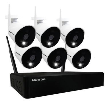 image of Night Owl 10 Channel 1080p Smart Security System with 1TB Hard Drive and 4 1080p Wi-Fi IP Spotlight Cameras - Certified FactoryRefurbished with sku:wnip24l1rb-electronicexpress
