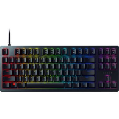 image of Razer - Huntsman Tournament Edition Wired Gaming Linear Optical Switch Keyboard with RGB Lighting - Black with sku:bb21303650-6367751-bestbuy-razer