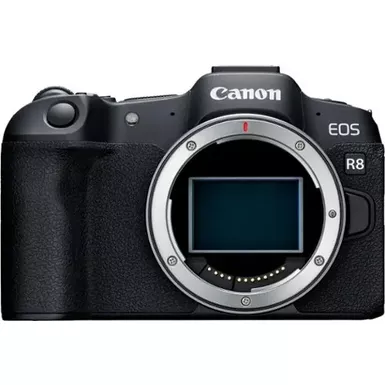 image of Canon - EOS R8 4K Video Mirrorless Camera (Body Only) - Black with sku:bb22094954-bestbuy