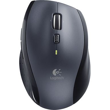 image of Logitech - M705 Marathon Wireless Optical Mouse with 5 Programmable Buttons - Black with sku:bb11131703-1325119-bestbuy-logitech