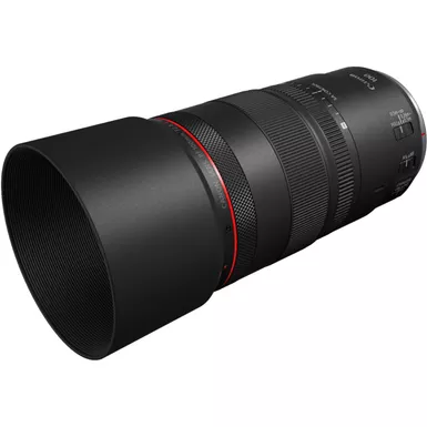 image of Canon - RF100mm F2.8 L MACRO IS USM Telephoto Lens for EOS R-Series Cameras - Black with sku:bb21743402-bestbuy