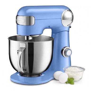 image of Cuisinart - Precision Master 5.5 Quart Stand Mixer - Bright Blue with sku:bb21089734-6416625-bestbuy-conair