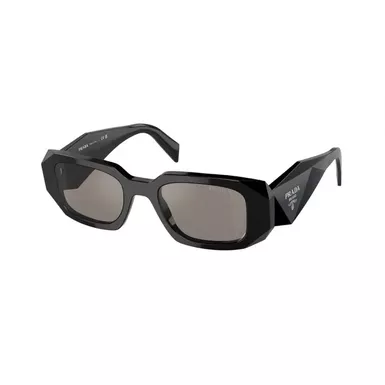 Prada Sunglasses (PR17WS-1AB07Z, Black/Grey Mirror)