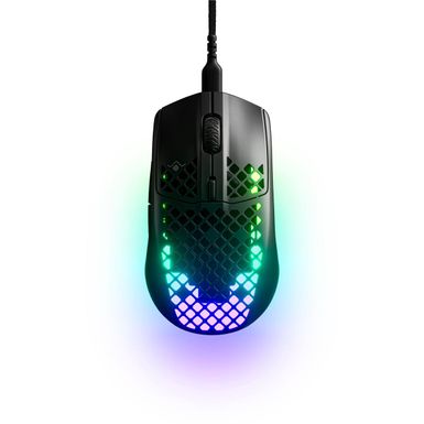 image of SteelSeries Aerox 3 2022 Edition Wired Gaming Mouse, Onyx with sku:ss62611-adorama