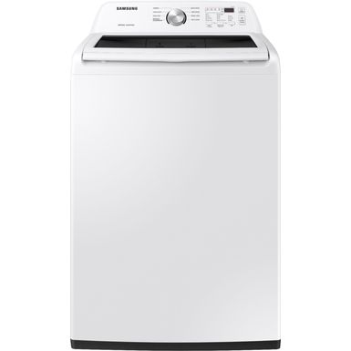 image of Samsung - 4.5 Cu. Ft. High Efficiency Top Load Washer with Vibration Reduction Technology+ - White with sku:bb21570546-6416175-bestbuy-samsung