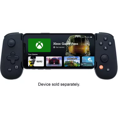 image of Backbone - One - Mobile Gaming Controller Xbox Edition for iPhone - Black with sku:bb-02-b-x-streamline