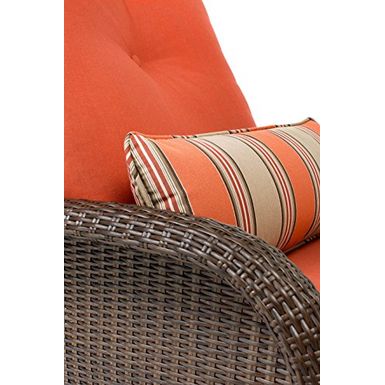 Rent To Own La Z Boy Outdoor Sawyer Patio Furniture Chaise Lounge Chair Grenadine Orange Flexshopper