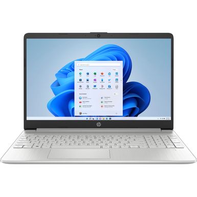 image of HP - 15.6" Touch-Screen Laptop - Intel Core i3 - 8GB Memory - 256GB SSD - Silver with sku:bb22182205-6550428-bestbuy-hp