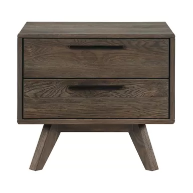 Astoria Oak 2 Drawer Nightstand