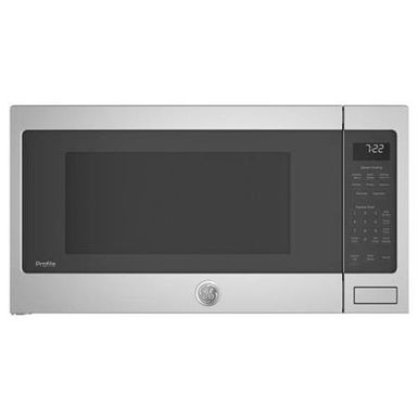 image of PES7227SLSS 25"" Countertop Sensor Microwave Oven with 2.2 cu. ft. Capacity  Weight and Time Defrost  Instant On Control  Control Lockout  and Extra-Large 16"" Turntable  in Stainless Steel with sku:pes7227slss-electronicexpress