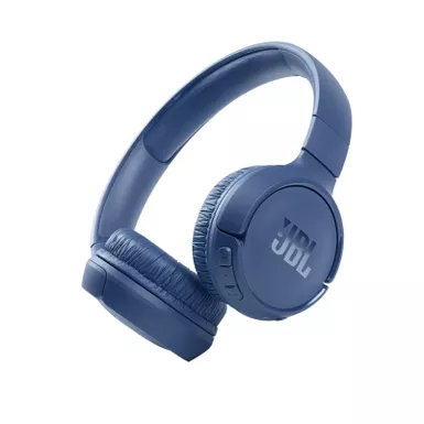 image of JBL Tune 510BT Wireless Headphones w/ Pure Bass Sound Blue with sku:t510btblu-electronicexpress