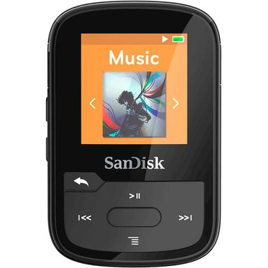 Alt View Zoom 1. SanDisk - Clip Sport Plus 32GB MP3 Player - Black