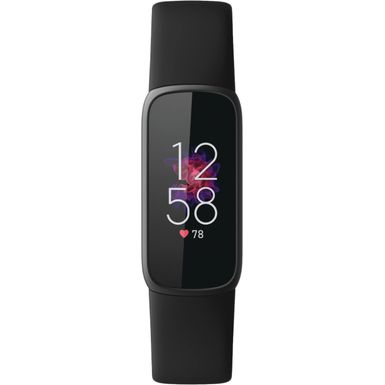 image of Fitbit - Luxe Fitness & Wellness Tracker - Graphite with sku:bb21744187-6460608-bestbuy-fitbit