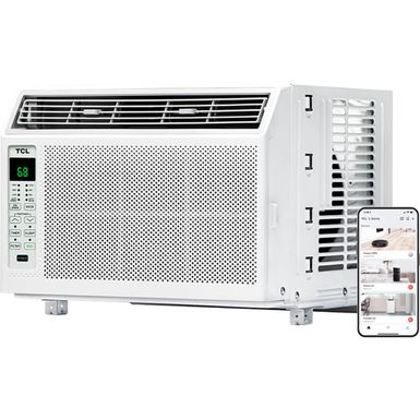 image of TCL 6,000 BTU Smart Window Air Conditioner -  with sku:h6w24w-electronicexpress