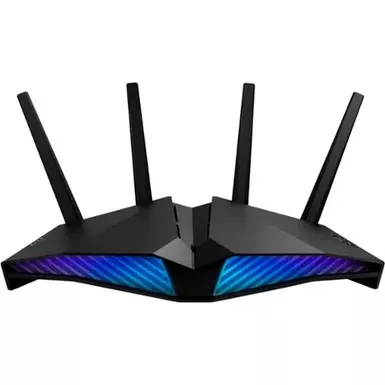 image of ASUS - RT-AX82U AX5400 Dual-Band WiFi 6 Router - Black with sku:bb22089607-bestbuy