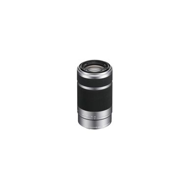 image of Sony E 55-210mm f/4.5-6.3 OSS E-Mount Lens, Silver/Black with sku:iso55210e-adorama