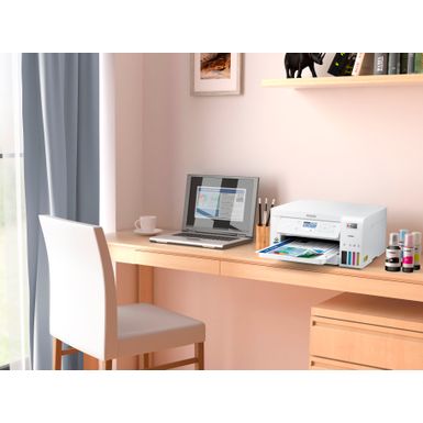 Alt View Zoom 26. Epson - EcoTank ET-3830 All-in-One Inkjet Cartridge-Free Supertank Printer