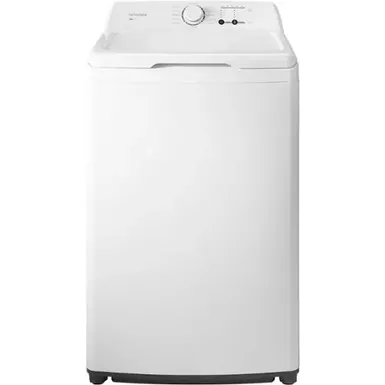 image of Insignia™ - 3.7 Cu. Ft. High Efficiency 12-Cycle Top-Loading Washer - White with sku:bb21605200-bestbuy
