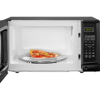 Alt View Zoom 13. Insignia™ - 0.7 Cu. Ft. Compact Microwave - Black