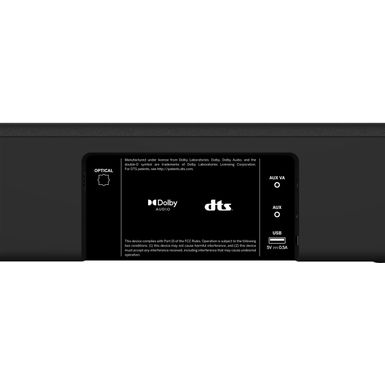 Alt View Zoom 11. VIZIO - 2.1 Home Theater Sound Bar with Wireless Subwoofer and DTS Virtual:X - Black