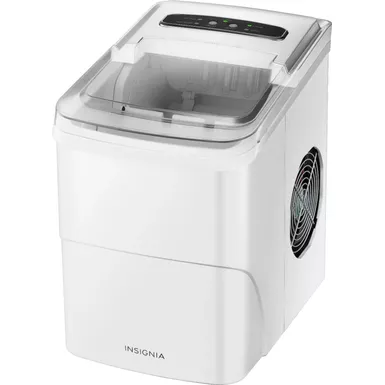 image of Insignia™ - Portable Ice Maker with Auto Shut-Off - White with sku:bb21799458-bestbuy
