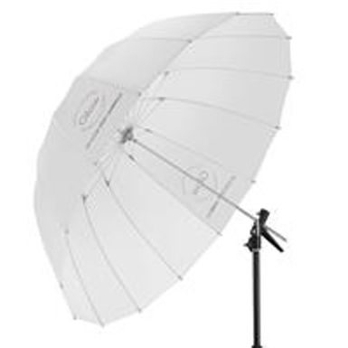image of Glow Easy Lock Large Deep Translucent Fiberglass Umbrella (51") with sku:gluel51t-adorama