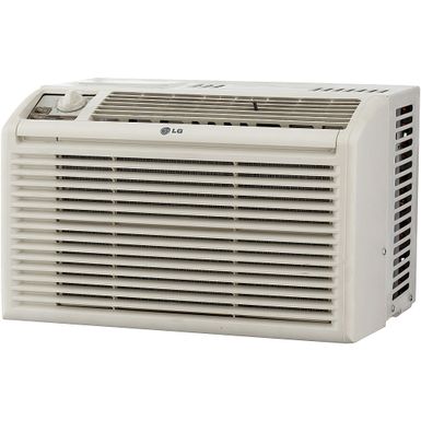 image of LG - 150 Sq. Ft. 5,000 BTU Window Air Conditioner - White with sku:lw5016-almo