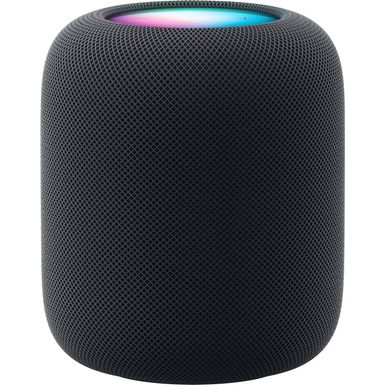 image of Apple - HomePod (2nd Generation) Smart Speaker with Siri - Midnight with sku:bb22088521-6519336-bestbuy-apple