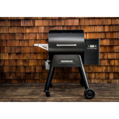 Alt View Zoom 16. Traeger Grills - Ironwood 650 Pellet Grill and Smoker with WiFire - Black