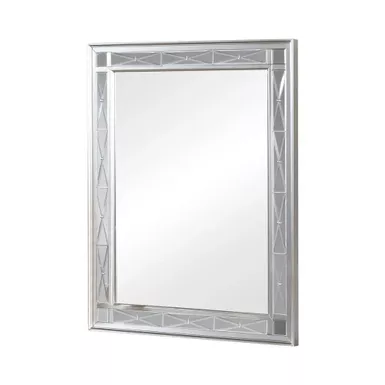 Leighton Vanity Mirror Metallic Mercury