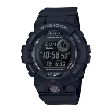 G-Shock - Mens G-Shock Steptracker Bluetooth Digital Watch Black