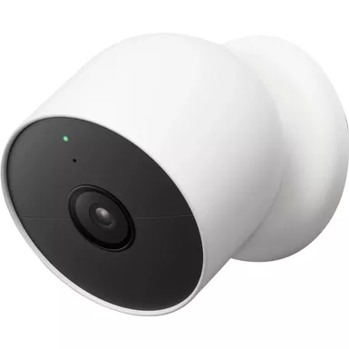 image of Google Nest 1080p Indoor/Outdoor Camera (Battery) with sku:ga01317-us-streamline