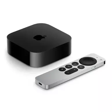 image of Apple - TV 4K 128GB (3rd generation)(Latest Model) - Wi-Fi + Ethernet - Black with sku:bb21964480-bestbuy