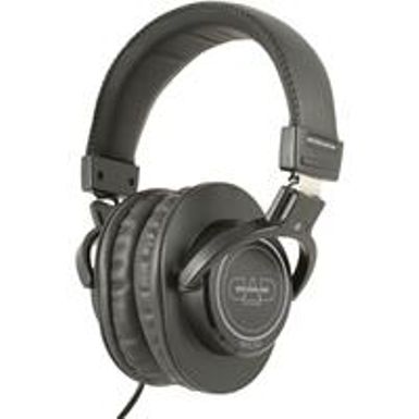 image of CAD Audio MH210 Closed-Back Studio Headphones, 15Hz-22kHz Frequency Response, Black with sku:camh210-adorama