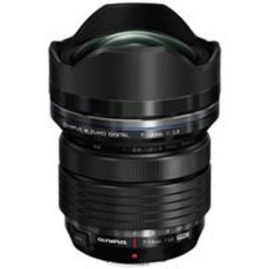 image of Olympus M. Zuiko Digital ED 7-14mm f2.8 Pro Lens, Black, for Micro Four Thirds System with sku:iom714mb-adorama