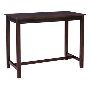 image of Ansley Counter Height Pub Table Brown with sku:lfxs1920-linon