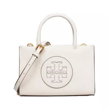 Tory Burch Ella Eco Tote (Mini, Warm White)