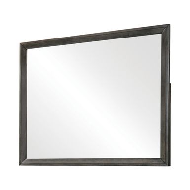 image of Serenity Rectangular Dresser Mirror Mod Grey with sku:215844-coaster