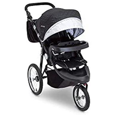 image of Jeep Cross-Country Sport Plus Jogging Stroller by Delta Children, Charcoal Galaxy with sku:b01l7c47p8-del-amz