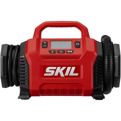 image of Skil - PWR CORE 20 20-Volt Inflator - Tool Only - Red/Black with sku:bb22065772-6508625-bestbuy-skil